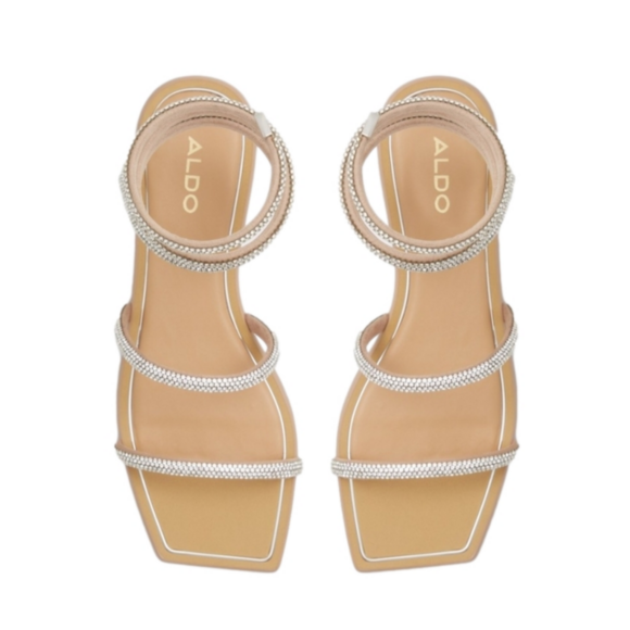 Rhinestone Gladiator Sandala Sz 10 - Picture 9 of 11